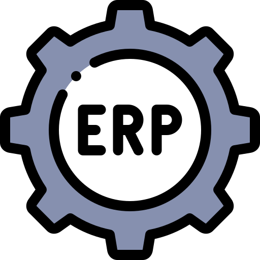 erp Detailed Rounded Lineal color icon