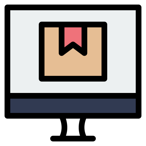 Box Generic Outline Color icon