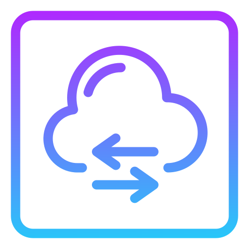 cloud computing Generic Gradient icon