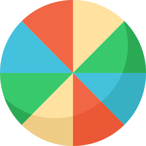 cirkeldiagram Special Flat icoon