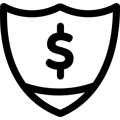 tarcza Basic Rounded Lineal ikona