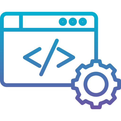 web entwicklung Generic Gradient icon
