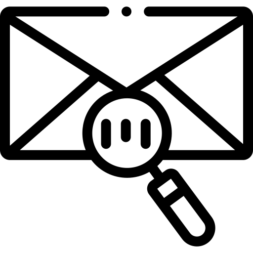 postcode Detailed Rounded Lineal icoon