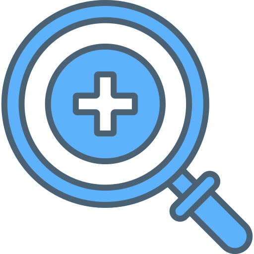 Magnifying glass Generic Outline Color icon