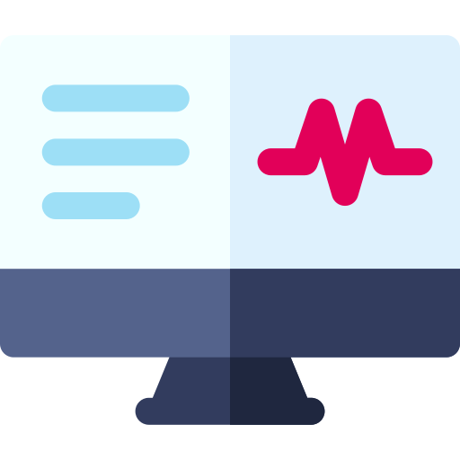 medizinischer bericht Basic Rounded Flat icon