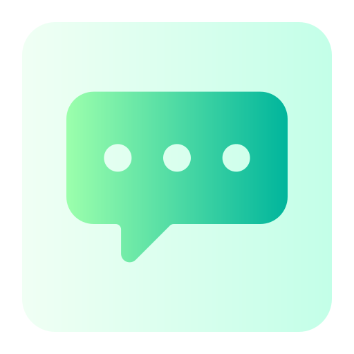 Chat Generic Flat Gradient icon