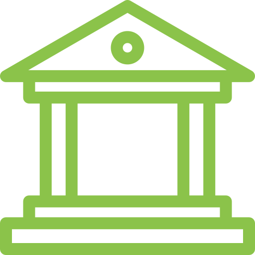 bank Generic Simple Colors icon