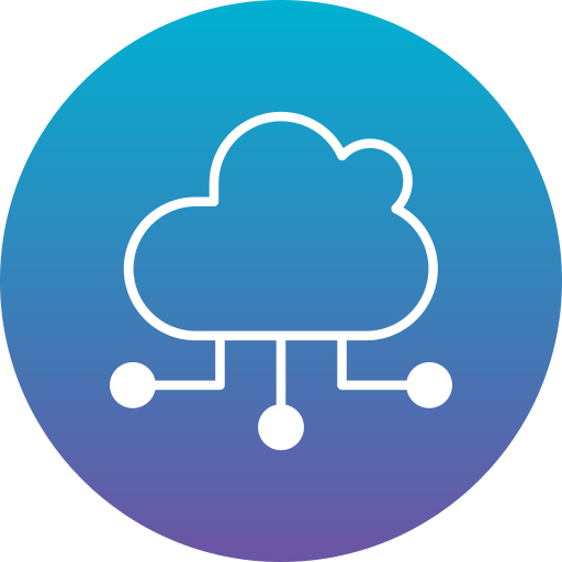 cloud computing Generic Flat Gradient icon