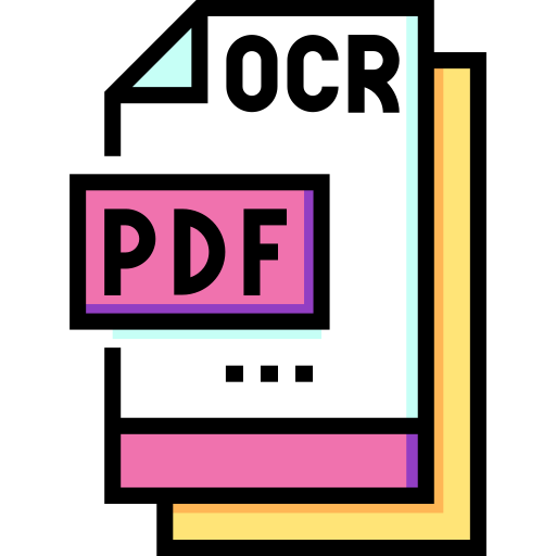 ocr Detailed Straight Lineal color иконка