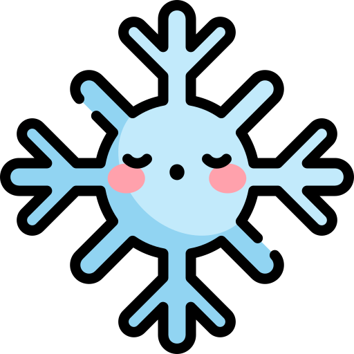 winter Kawaii Lineal color icon