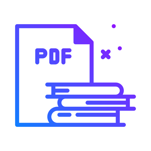 pdf Generic Gradient icon