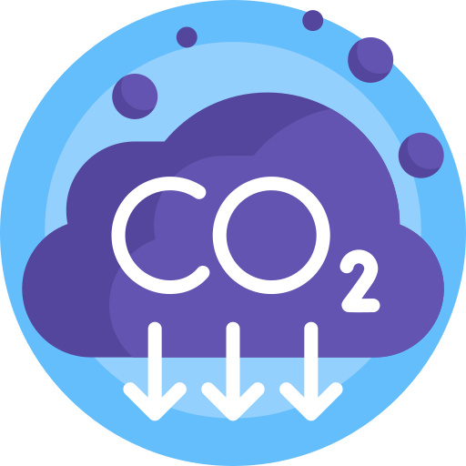 co2 Detailed Flat Circular Flat icon