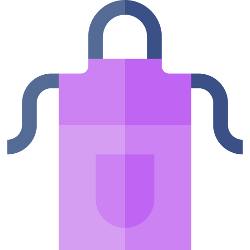 Apron Basic Straight Flat icon