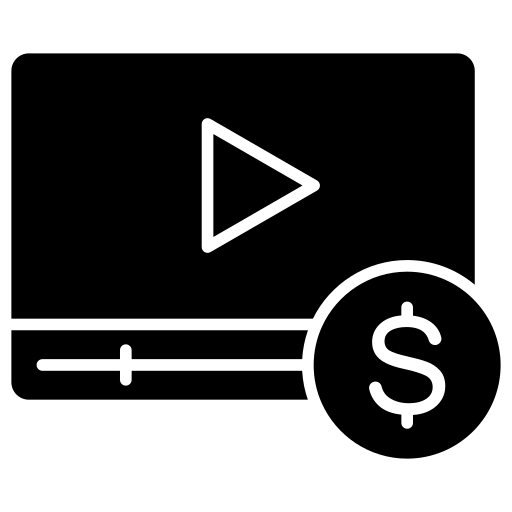 contenu payant Generic Glyph Icône