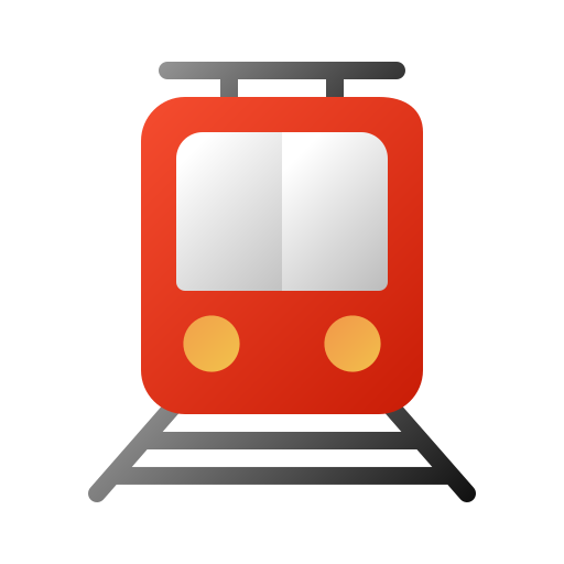 bahn Generic Flat Gradient icon