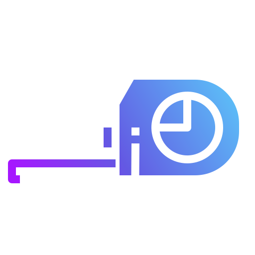 巻き尺 Generic Flat Gradient icon