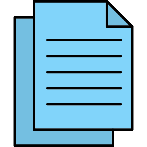 Copy Generic Outline Color icon