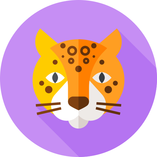 ジャガー Flat Circular Flat icon