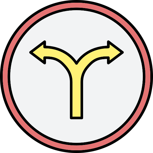 teilt Generic Thin Outline Color icon