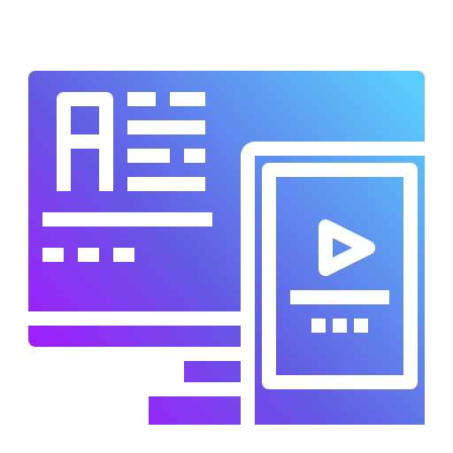 monitor Generic Flat Gradient icon