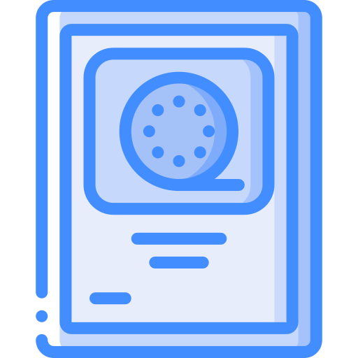 plakette Basic Miscellany Blue icon