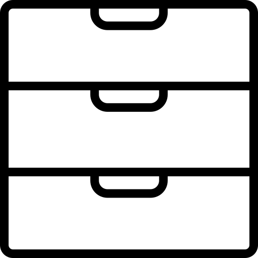 Trays Basic Miscellany Lineal icon