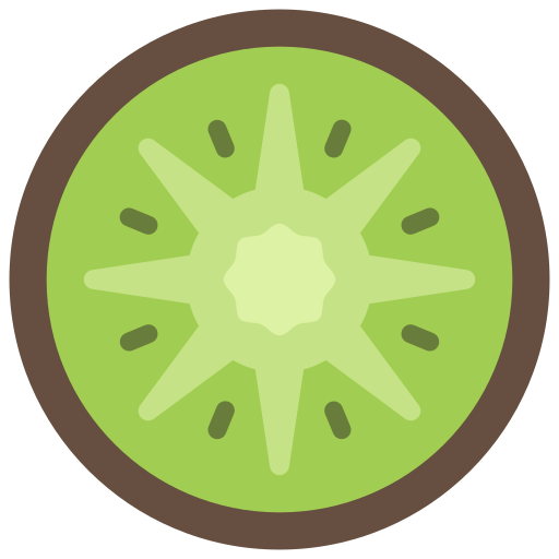 kiwi Juicy Fish Flat icon