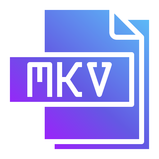 mkv Generic Flat Gradient icon