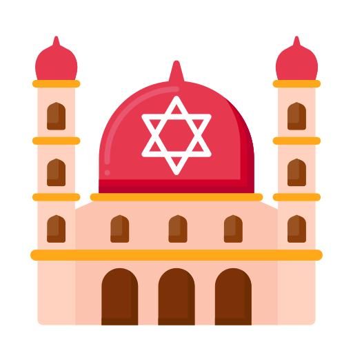 synagoge Flaticons Flat icon