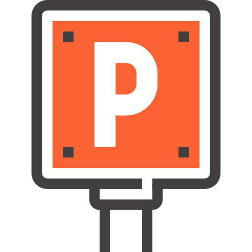 Parking Maxim Flat Two Tone Linear colors icon