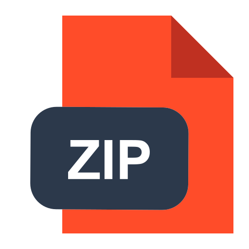 zip-dateiformat Generic Flat icon