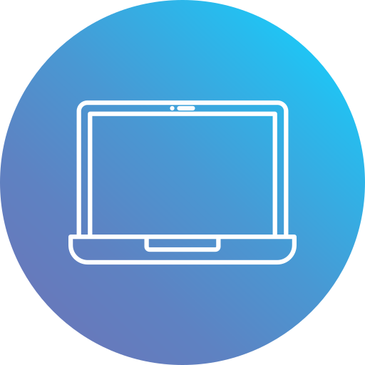 laptop Generic Flat Gradient icon