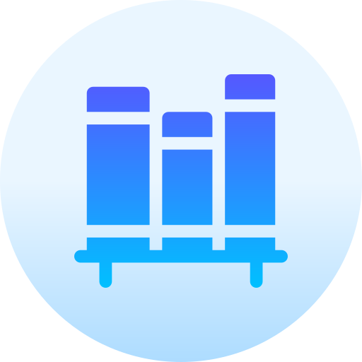 Книжная полка Basic Gradient Circular иконка