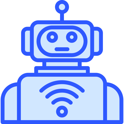 ロボット Generic Blue icon