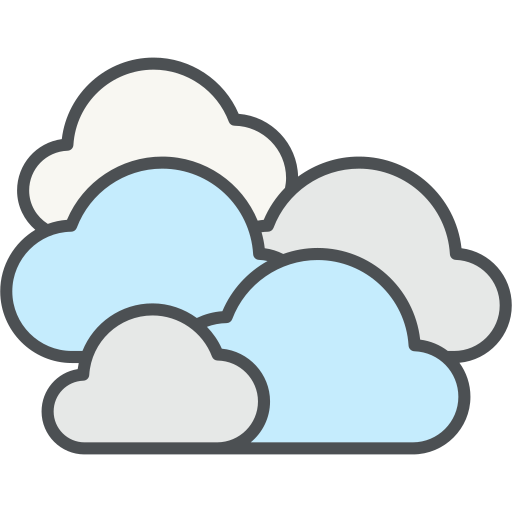 wolke Generic Outline Color icon