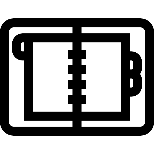 taccuino Basic Straight Lineal icona