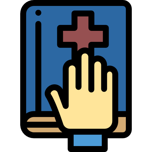 Bible Detailed Rounded Lineal color icon