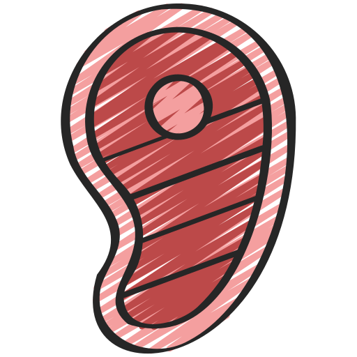 Raw meat Juicy Fish Sketchy icon