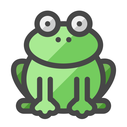 Frog Generic Outline Color icon