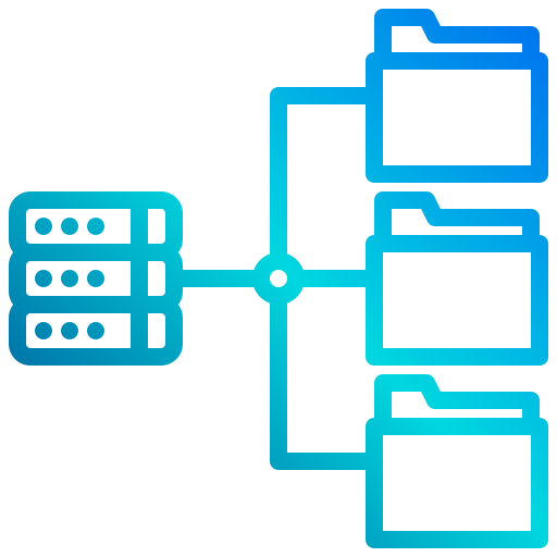 Data xnimrodx Lineal Gradient icon