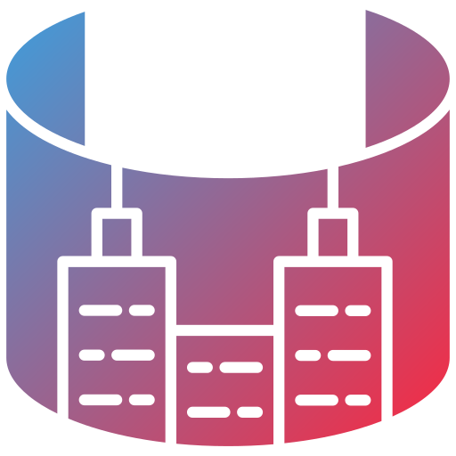 3d Generic Flat Gradient icon