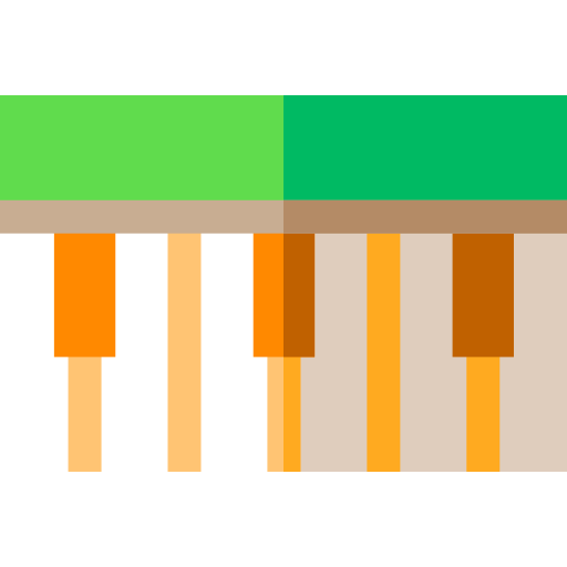 Piano Basic Straight Flat icon