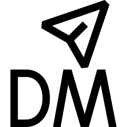 dm Basic Straight Lineal Icône