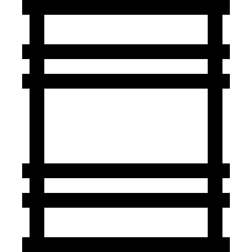 baril Basic Straight Lineal Icône