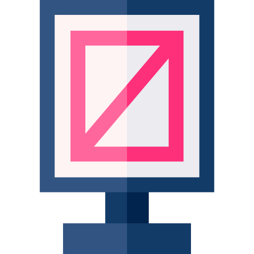 digitale signatur Basic Straight Flat icon