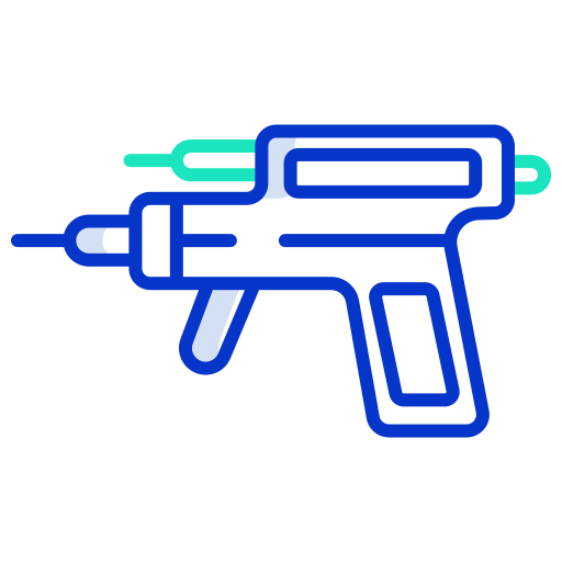 銃 Icongeek26 Outline Colour icon