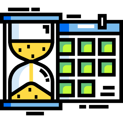 カレンダー Detailed Straight Lineal color icon