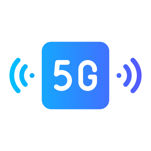 5g Generic Flat Gradient icon