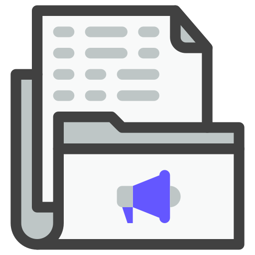 Document Generic Outline Color icon