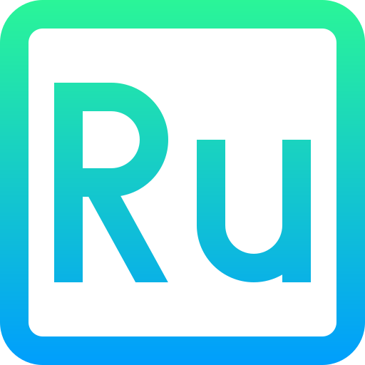 Ruthenium Super Basic Straight Gradient icon